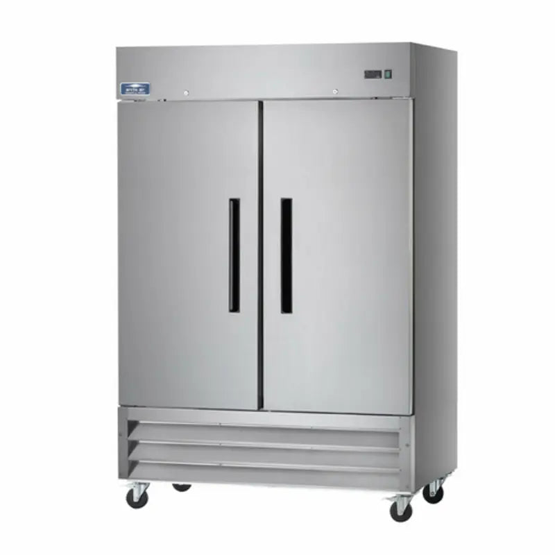 Arctic Air AF49 Two Door Reach-In Commercial Stainless Steel Freezer Arctic Air