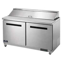 Arctic Air AST60R Standard-Top Commercial Sandwich Salad Prep Refrigerator Arctic Air