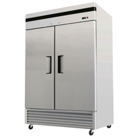 EFI Versa-Chill C2-54VC 54.4-Inch Solid Two-Door Commercial Reach-In Refrigerator