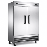 Ancaster Food Equipment SCSF47 54-Inch Solid Door Dual-Temperature Freezer and Cooler