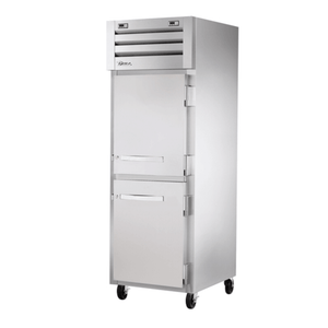 True STR1DT-2HS-HC 27.5" Stainless Steel Dual-Temperature Reach-In Refrigerator/Freezer