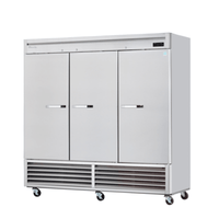 Blue Air BSF72-HC 72 Cu. Ft. 3-Door Solid Reach-In Freezer