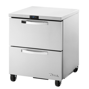 True Refrigeration TUC-27F-D-2-HC~SPEC3 27.63" 2-Drawer Undercounter Commercial Freezer