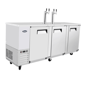 Atosa MKC90GR 89-Inch 3-Door Draft Beer Cooler, 4 Half-Barrel Capacity