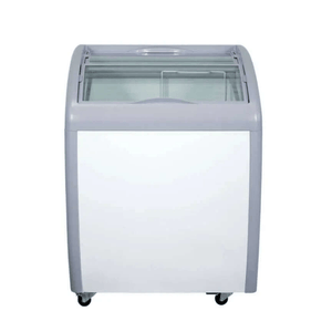 Ancaster Food Equipment XS-160YX 5.6 Cu. Ft. Glass Sliding Door Novelty Freezer