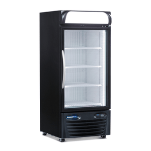 Minus Forty 13-USGR 12.28 Cu. Ft. Black Glass Door Display Refrigerator