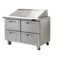 Blue Air 48-Inch 4-Drawer Mega Top Sandwich & Salad Prep Cooler (BLMT48-D4-HC)