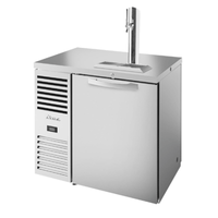 True TDR36-PTSZ1-L-S-S-S-1 36" Pass-Thru Single Faucet Draft Beer Dispenser