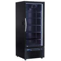 Minus Forty 22-USGR-F2-BK-BI 30-Inch Black Merchandising Refrigerator with Glass Door