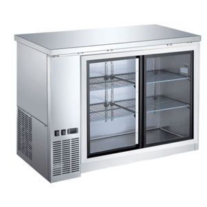 EFI CBBSGDS2-48CC 48.8-Inch Commercial Refrigerated Back Bar Cabinet with Sliding Glass Doors