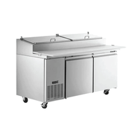PICL2 Refrigerated Pizza Prep Table - 71" Width