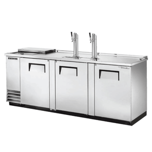 True TDD-4CT-S-HC 90.38-Inch Commercial Club Top Direct Draw Beer Cooler