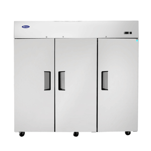 Atosa MBF8003GR Three-Door Top Mount Reach-In Freezer, 77.8-Inch