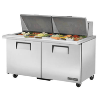 True TSSU-60-24M-B-ST-HC 60-Inch Mega Top Sandwich Prep Unit