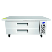 Atosa MGF8452GR 60-1/2" Two-Drawer Refrigerated Chef Base