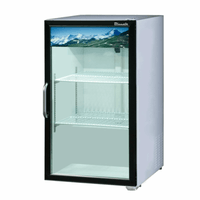 Blue Air BAGR7W-HC 7.0 Cu. Ft. Countertop Glass Door Display Refrigerator