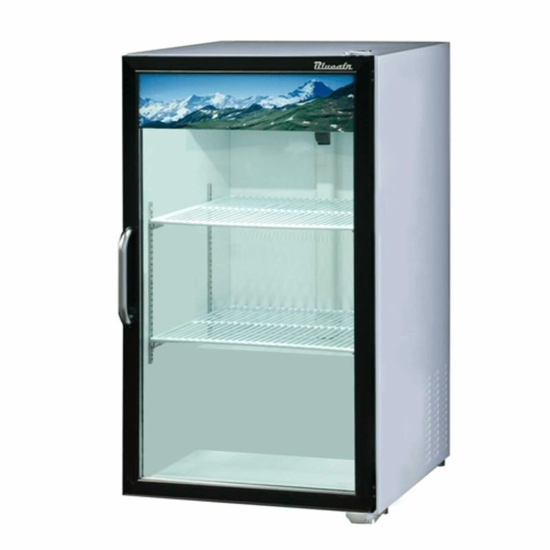 Blue Air BAGR7W-HC 7.0 Cu. Ft. Countertop Glass Door Display Refrigerator