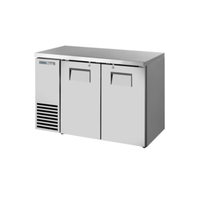 True Refrigeration TBB24-48-2S-Z1-SFT-S-1 48-1/8" Stainless Steel Solid Door Back Bar Refrigerator