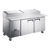 EFI Versa Chill X-Line CPDR2-67VCX 67" Refrigerated Pizza Preparation Table