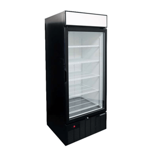 HABCO SF28HCBXM 1-Section Glass Door Display Freezer - 30.5 Inch