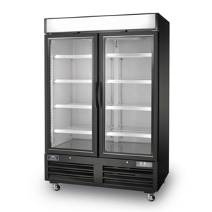 Arctic Air AFGDM49 49 Cu. Ft. Two-Door Glass Merchandising Freezer - 54-Inch