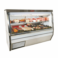 Howard-McCray SC-CDS34N-8-LED 96-Inch Refrigerated Deli Service Case with Lower Storage