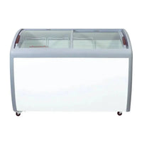 XS-360YX Curved Glass Top Chest Freezer - 50" Width Calgary Commercial Refrigeration