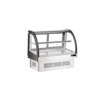 EFI CGCM-CT-3633 36-Inch Drop-In Refrigerated Curved Glass Merchandiser