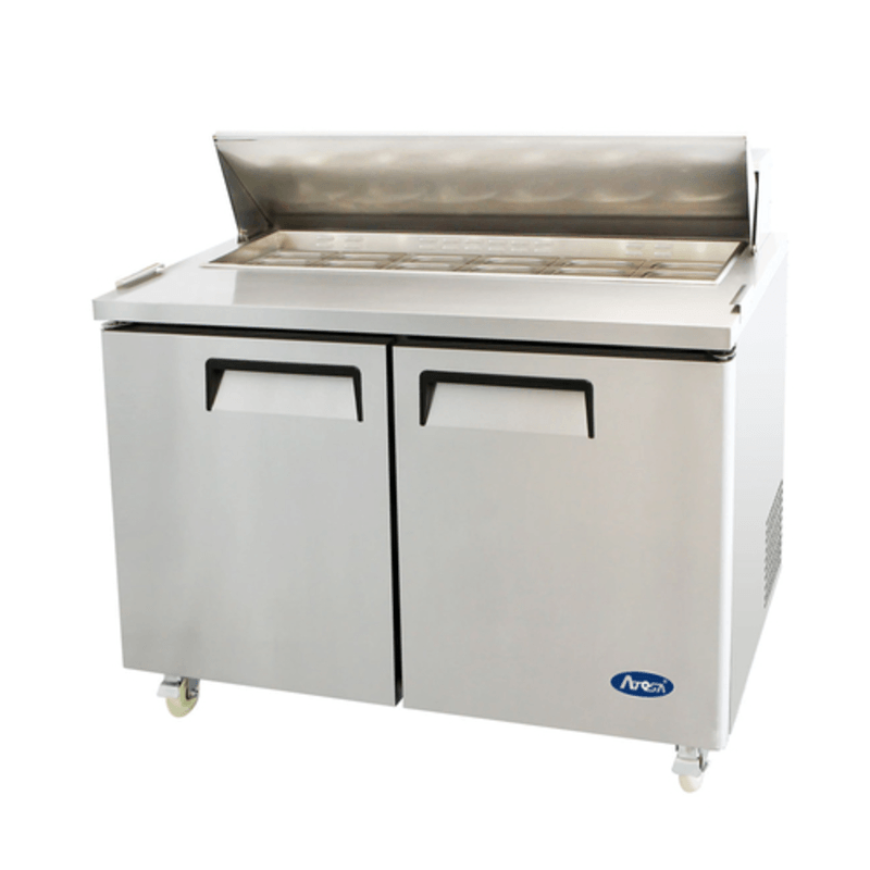 Atosa MSF3610GR 36" Commercial Refrigerated Prep Table for Sandwiches & Salads