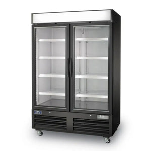 Arctic Air AFGDM49 Two-Door Glass Merchandiser Freezer Display Arctic Air
