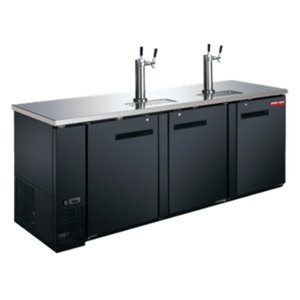 New Air NBD-90-SB 90.33-Inch 3-Door Commercial Draft Beer Dispenser