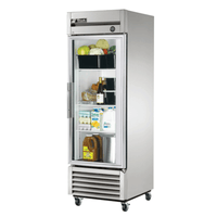 True T-23G-HC~FGD01 27" Commercial Reach-In Glass Door Refrigerator