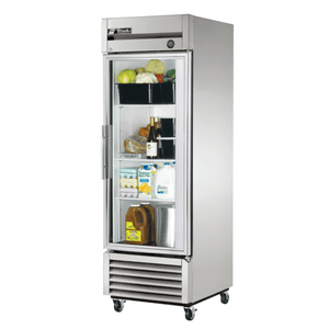 True T-23G-HC~FGD01 27" Commercial Reach-In Glass Door Refrigerator