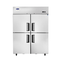 Atosa MBF8008GR Solid Half-Door Reach-In Commercial Freezer, 51.75-Inch Top-Mount
