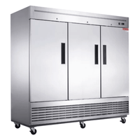 New Air NSF-182-H Triple Solid Door Reach-In Freezer - 64.8 Cu.Ft.