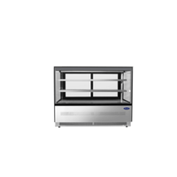 Atosa 59-Inch Square Refrigerated Deli and Bakery Display Case, 20.2 Cu. Ft. (RDCS-60)