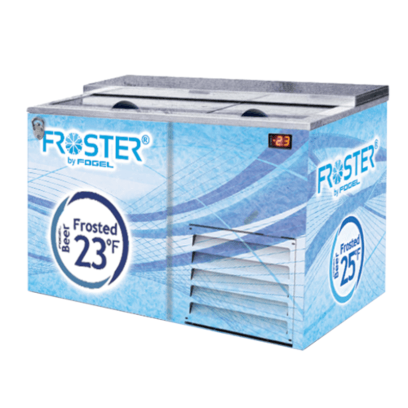 Fogel FROSTER-B-50-HCB 51.25" Sliding Door Commercial Beer Froster & Bottle Cooler
