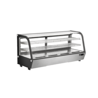 EFI CGCM-CT-6027 60-Inch Countertop Refrigerated Curved Glass Display Cabinet