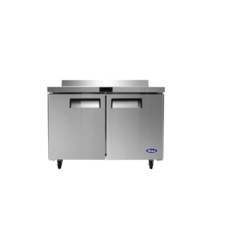Atosa MGF8413GR 48.3" Two-Section Worktop Freezer with Backsplash