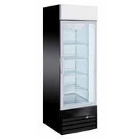 EFI C1-27GDVCX 23 Cu. Ft. Single Glass Door Display Refrigerator - Black