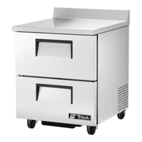 True TWT-27D-2-HC 27.63-Inch Single Section Refrigerated Worktop Counter
