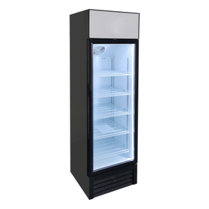 EFI C1-235GD-L 8.3 Cu. Ft. Glass Door Refrigerated Merchandiser with LED Lighting