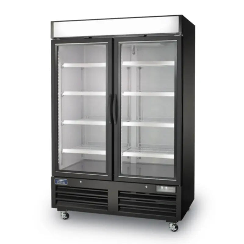 Arctic Air ARGDM49 Double Glass Door Merchandiser Refrigerator Arctic Air