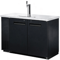 EFI CBBDD2-48CC 48.8-Inch Direct Draw Draft Beer Cooler with Dual Taps