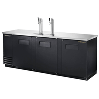 True TDD-4-HC 90.38" Four-Keg Commercial Draft Beer Dispenser
