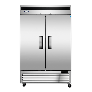 Atosa MBF8507GR 54.4" Two-Door Bottom-Mount Commercial Reach-In Refrigerator