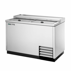 True Refrigeration TD-50-18-S-HC 49.63-Inch Deep Well Flat Top Bottle Cooler