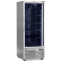 Minus Forty 22-USGF-F1-SL 30-Inch Silver Display Freezer Merchandiser with Glass Door