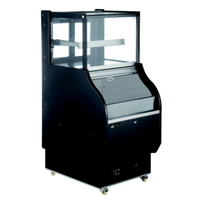 EFI CGOSM-2661 25.9" Wood-Style Hybrid Refrigerated Deli Display Case