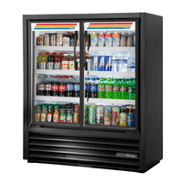 True TVM-48SL-54-HC~VM01 47-Inch Slim Line 2-Door Visual Merchandiser Refrigerator